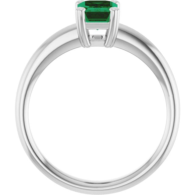 Lab-Grown Emerald | Emerald | 7 x 5mm