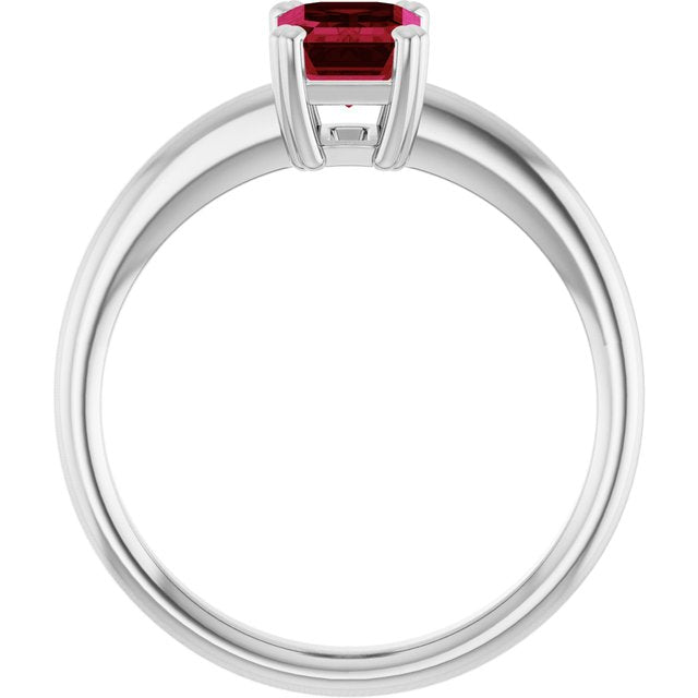 Lab-Grown Ruby | Emerald | 7 x 5mm