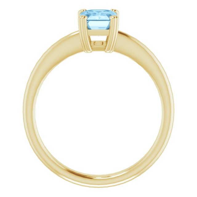 Natural Sky Blue Topaz | Emerald | 7 x 5mm