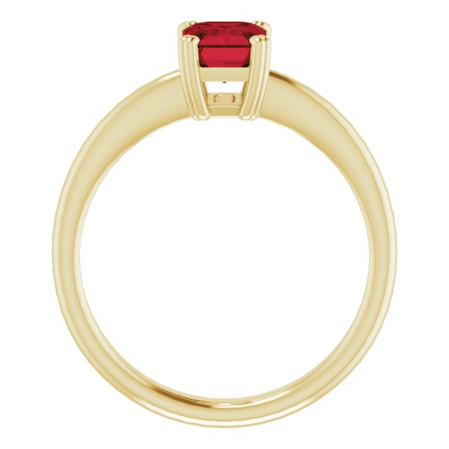 Natural Mozambique Garnet | Emerald | 7 x 5mm