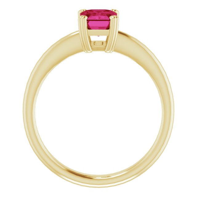 Lab-Grown Ruby | Emerald | 7 x 5mm