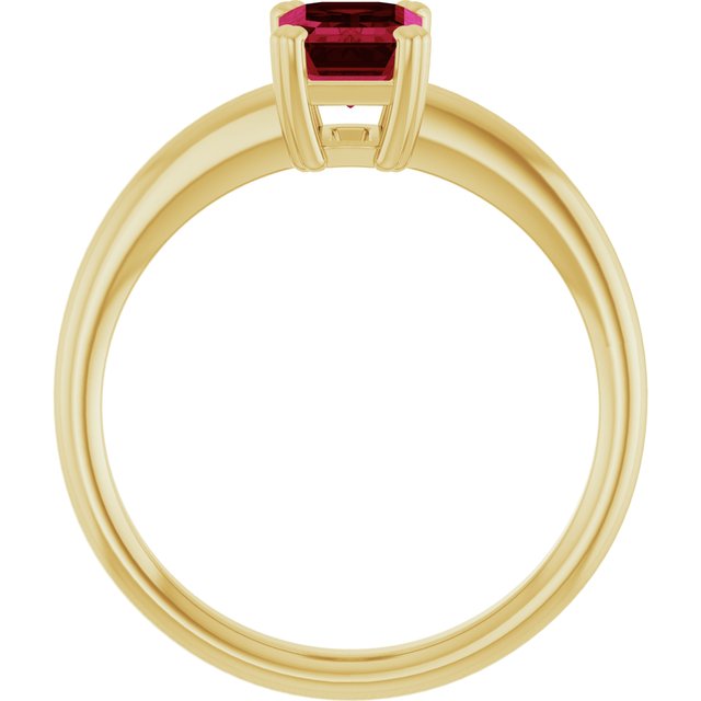Lab-Grown Ruby | Emerald | 7 x 5mm
