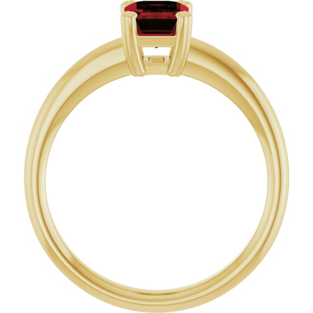 Natural Mozambique Garnet | Emerald | 7 x 5mm