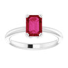 Lab-Grown Ruby | Emerald | 7 x 5mm