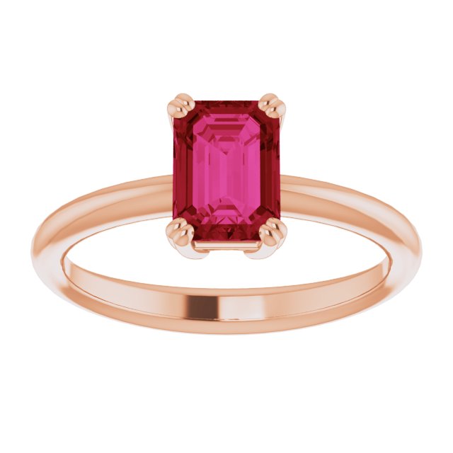 Lab-Grown Ruby | Emerald | 7 x 5mm