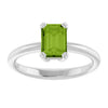 Natural Peridot | Emerald | 7 x 5mm