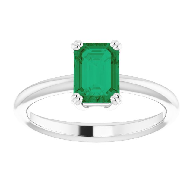 Lab-Grown Emerald | Emerald | 7 x 5mm