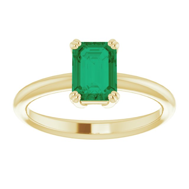 Lab-Grown Emerald | Emerald | 7 x 5mm