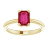 Lab-Grown Ruby | Emerald | 7 x 5mm