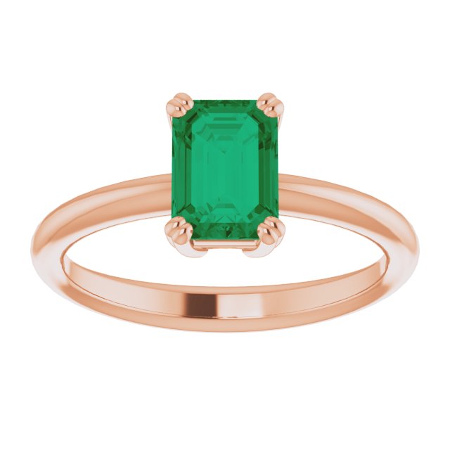 Lab-Grown Emerald | Emerald | 7 x 5mm