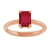 Lab-Grown Ruby | Emerald | 7 x 5mm