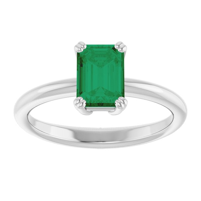 Lab-Grown Emerald | Emerald | 7 x 5mm