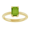 Natural Peridot | Emerald | 7 x 5mm