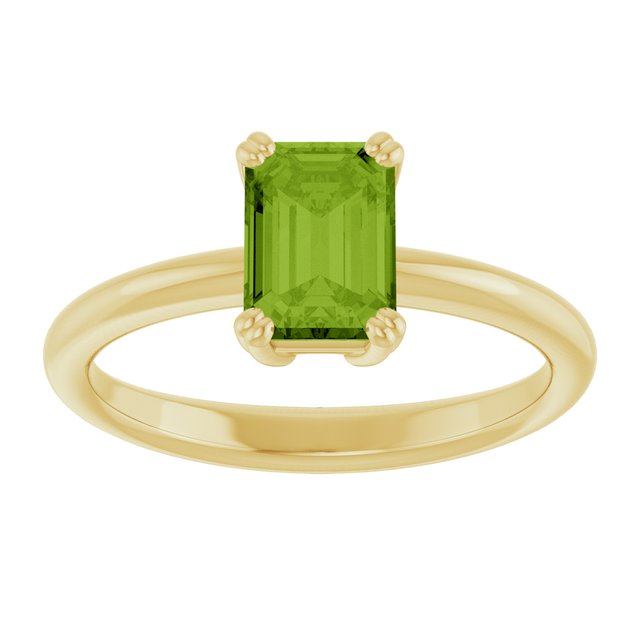 Natural Peridot | Emerald | 7 x 5mm