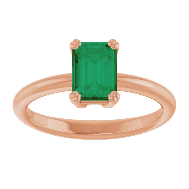 Lab-Grown Emerald | Emerald | 7 x 5mm