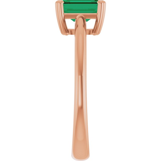 Lab-Grown Emerald | Emerald | 7 x 5mm