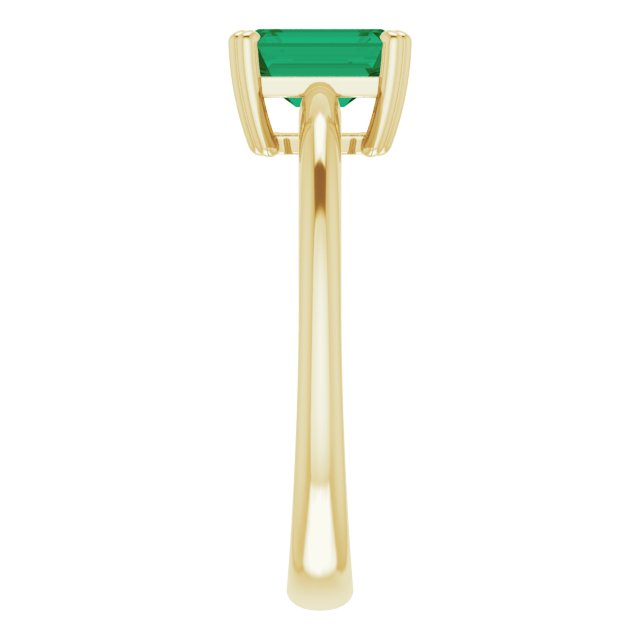 Lab-Grown Emerald | Emerald | 7 x 5mm