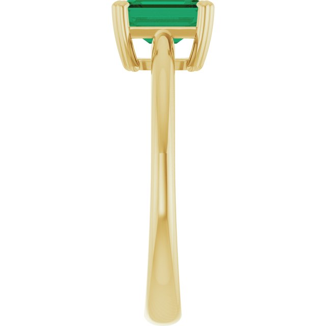 Lab-Grown Emerald | Emerald | 7 x 5mm