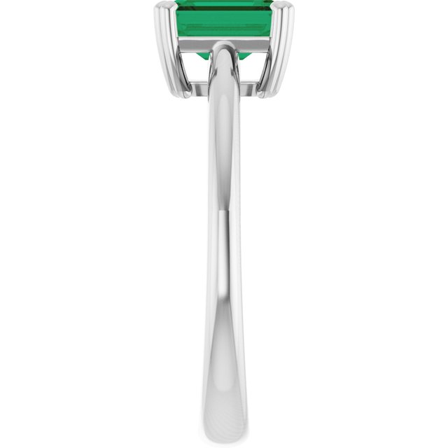 Lab-Grown Emerald | Emerald | 7 x 5mm