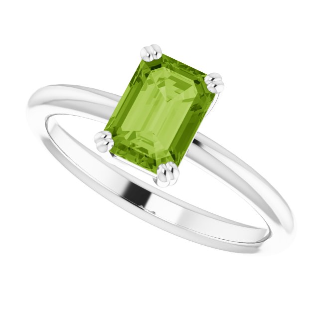 Natural Peridot | Emerald | 7 x 5mm