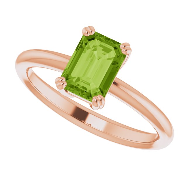 Natural Peridot | Emerald | 7 x 5mm