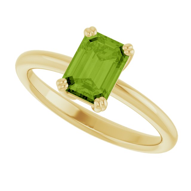 Natural Peridot | Emerald | 7 x 5mm
