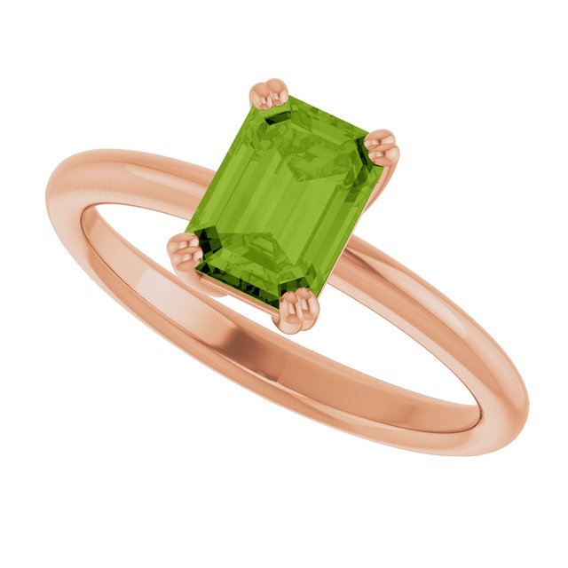 Natural Peridot | Emerald | 7 x 5mm