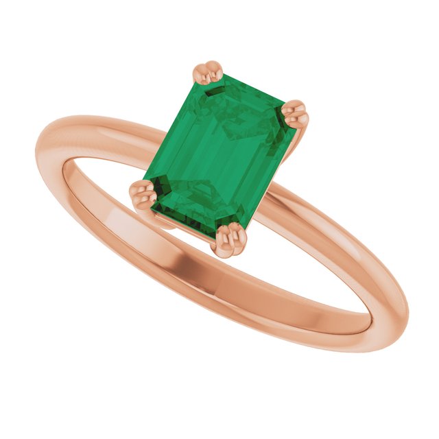 Lab-Grown Emerald | Emerald | 7 x 5mm