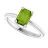 Natural Peridot | Emerald | 7 x 5mm