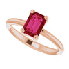 Lab-Grown Ruby | Emerald | 7 x 5mm