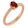 Natural Mozambique Garnet | Oval | 6 x 4mm