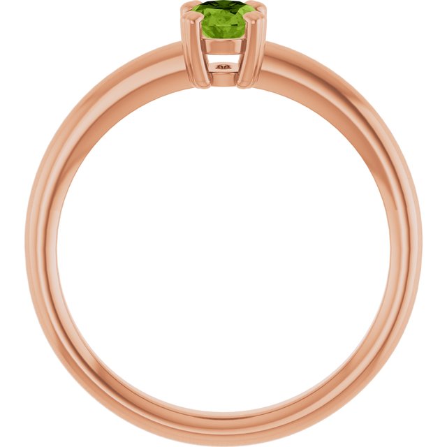 Natural Peridot | Oval | 6 x 4mm