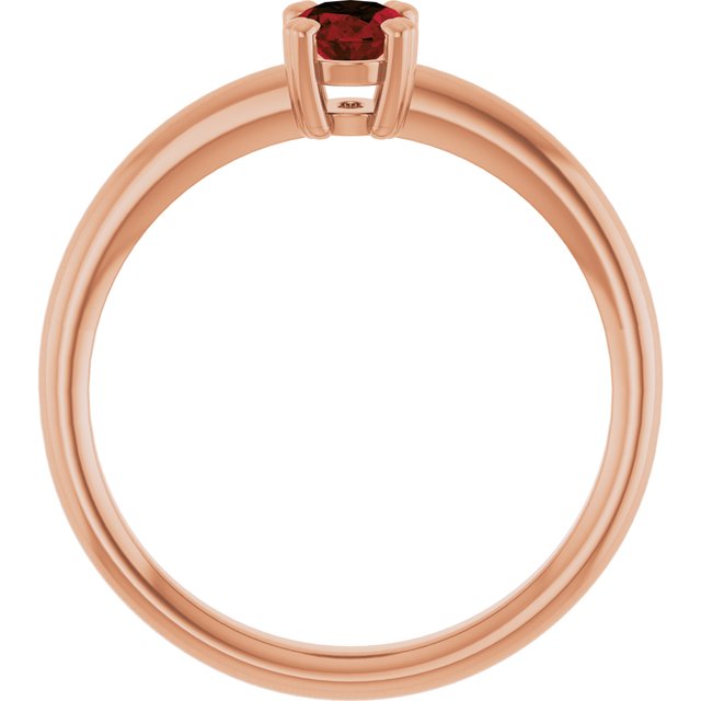 Natural Mozambique Garnet | Oval | 6 x 4mm