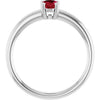 Lab-Grown Ruby | Oval | 6 x 4mm