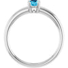 Natural Aquamarine | Oval | 6 x 4mm