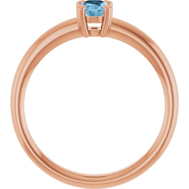 Natural Sky Blue Topaz | Oval | 6 x 4mm
