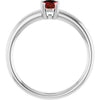 Natural Mozambique Garnet | Oval | 6 x 4mm