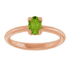 Natural Peridot | Oval | 6 x 4mm
