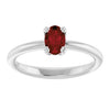 Natural Mozambique Garnet | Oval | 6 x 4mm