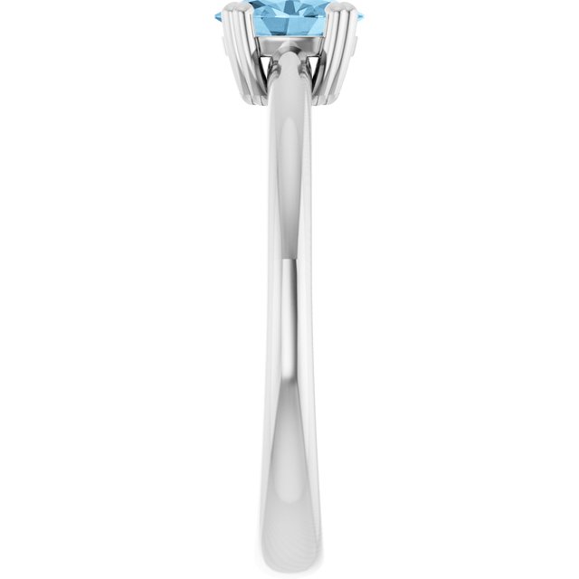 Natural Sky Blue Topaz | Oval | 6 x 4mm