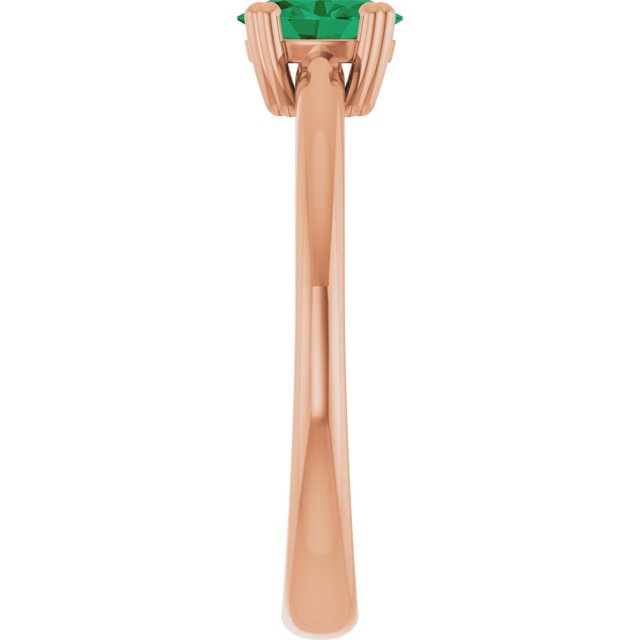 Lab-Grown Emerald | Oval | 6 x 4mm