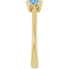 Natural Sky Blue Topaz | Oval | 6 x 4mm