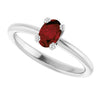 Natural Mozambique Garnet | Oval | 6 x 4mm