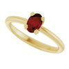 Natural Mozambique Garnet | Oval | 6 x 4mm