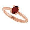 Natural Mozambique Garnet | Oval | 6 x 4mm