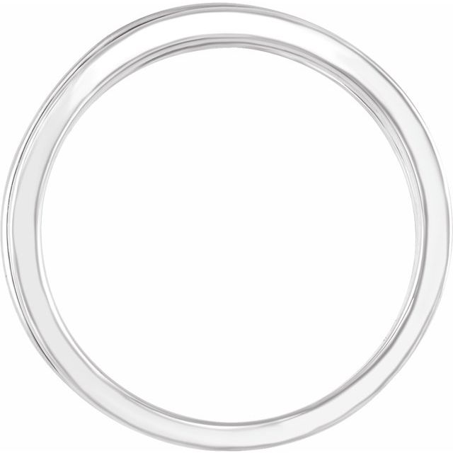 Sculpted Crossover Bypass Ring — 14K White Gold