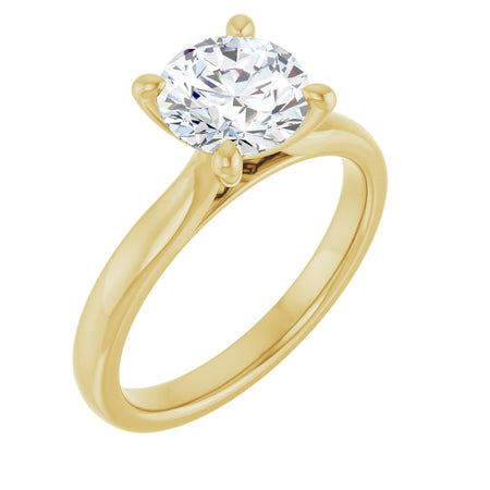 14K Yellow | Round