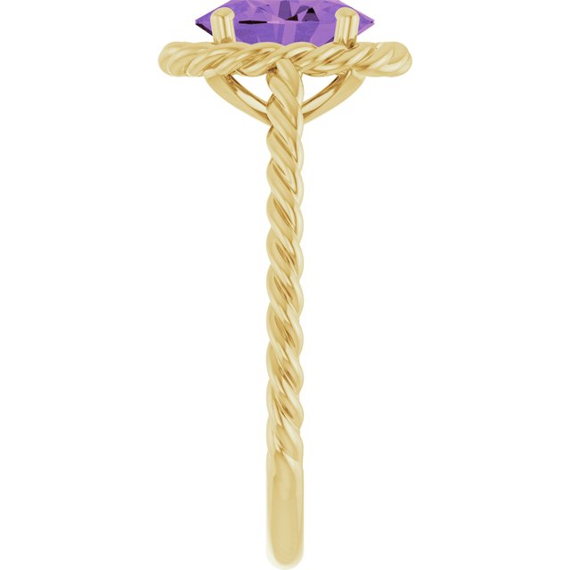 Natural Amethyst | Oval | 8 x 6mm