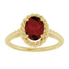 Natural Mozambique Garnet | Oval | 8 x 6mm