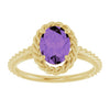 Natural Amethyst | Oval | 8 x 6mm